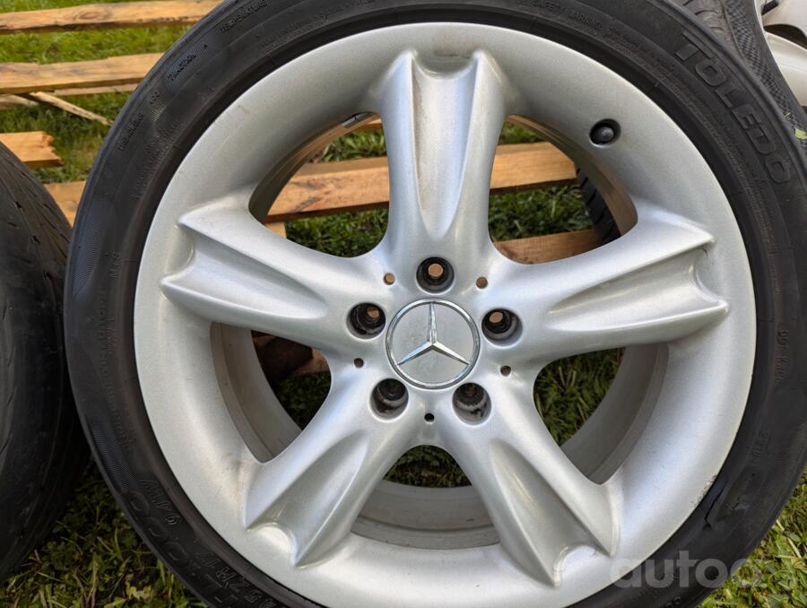 Mercedes, light alloy