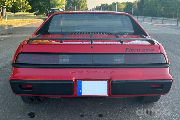 Pontiac Fiero 1 generation