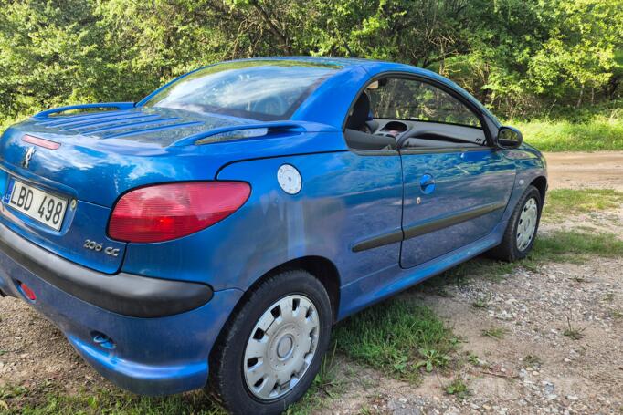 Peugeot 206 1 generation [restyling] CC cabriolet