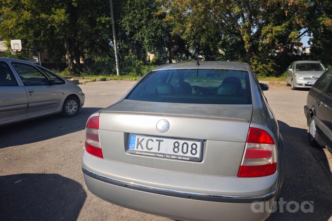 Skoda Superb 1 generation [restyling] Sedan