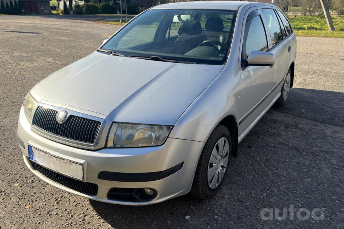 Skoda Fabia 1 generation [restyling]