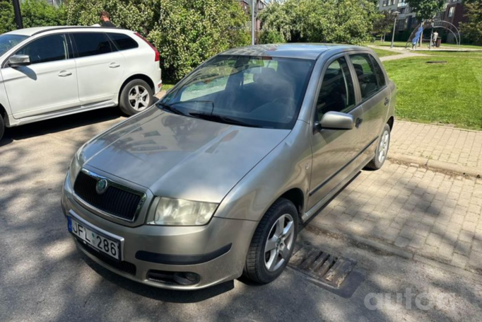 Skoda Fabia 1 generation [restyling]