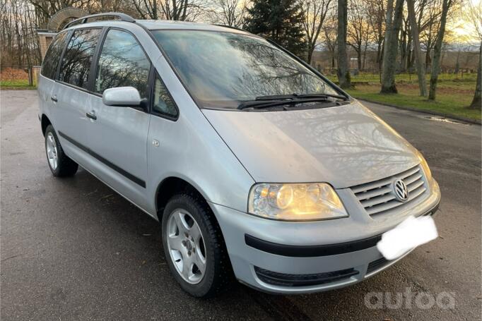 Volkswagen Sharan 1 generation [restyling] Minivan