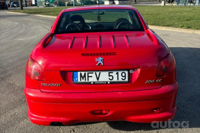 Peugeot 206 1 generation [restyling] CC cabriolet