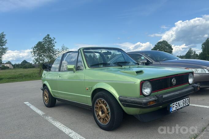 Volkswagen Golf 1 generation Cabriolet