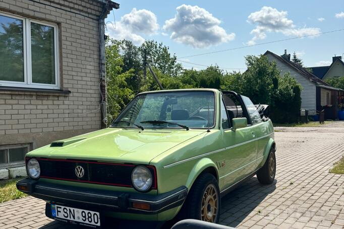 Volkswagen Golf 1 generation Cabriolet