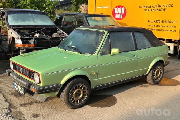 Volkswagen Golf 1 generation Cabriolet