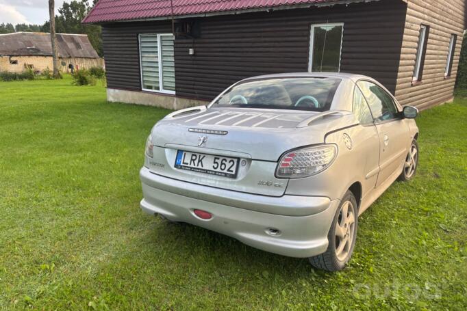 Peugeot 206 1 generation [restyling] CC cabriolet