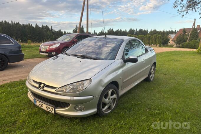 Peugeot 206 1 generation [restyling] CC cabriolet