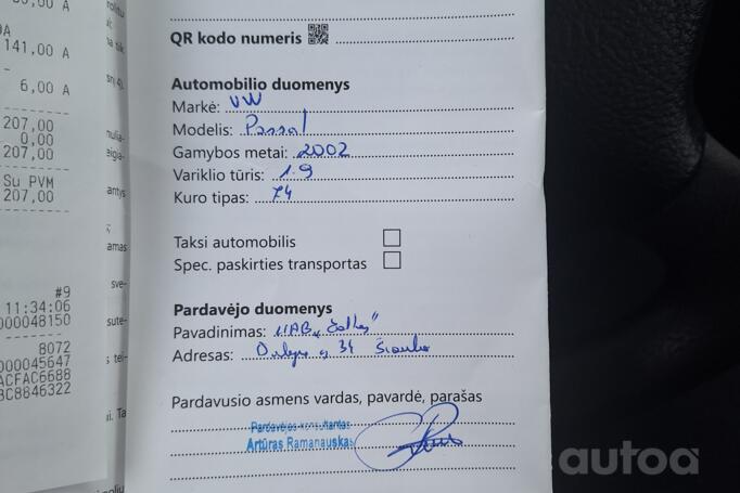 Volkswagen Passat B5.5 [restyling] wagon