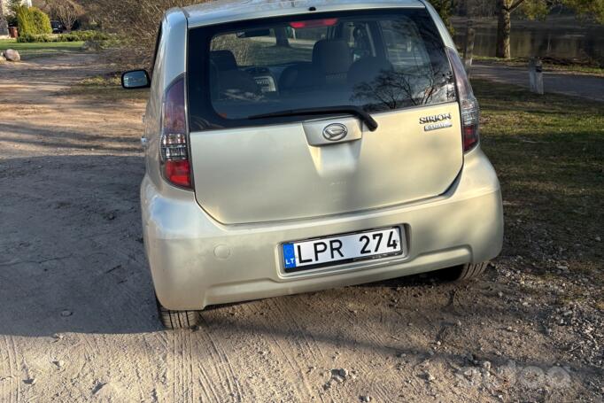 Daihatsu Sirion 2 generation [restyling] Hatchback
