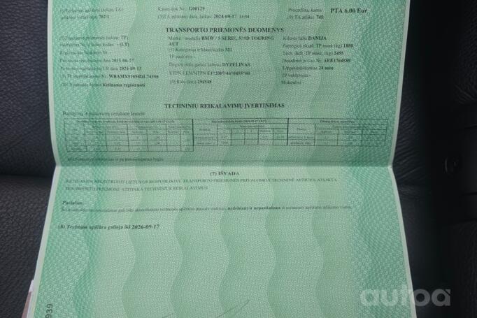 BMW 5 Series F07/F10/F11 Touring wagon