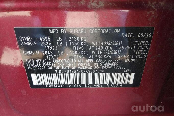 Subaru Outback 5 generation [restyling] wagon