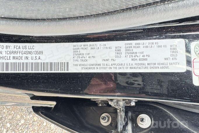 Dodge Ram 5 generation