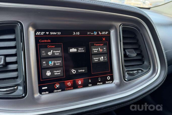 Dodge Challenger 3 generation [2th restyling] Coupe