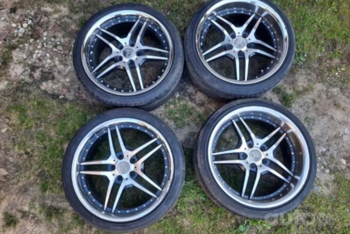 Corniche wheels, light alloy