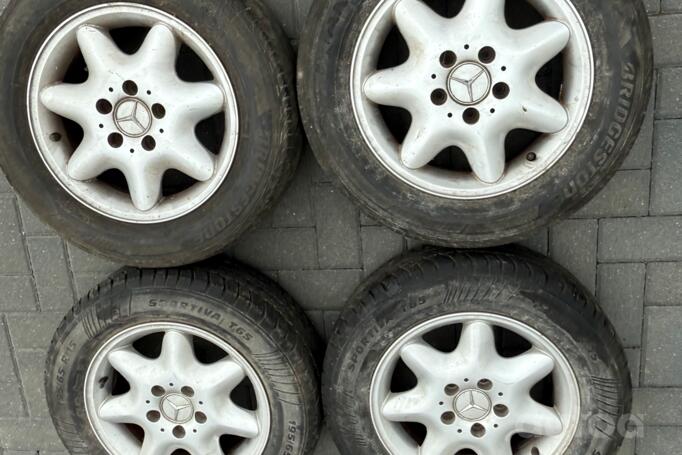 Mercedes, light alloy