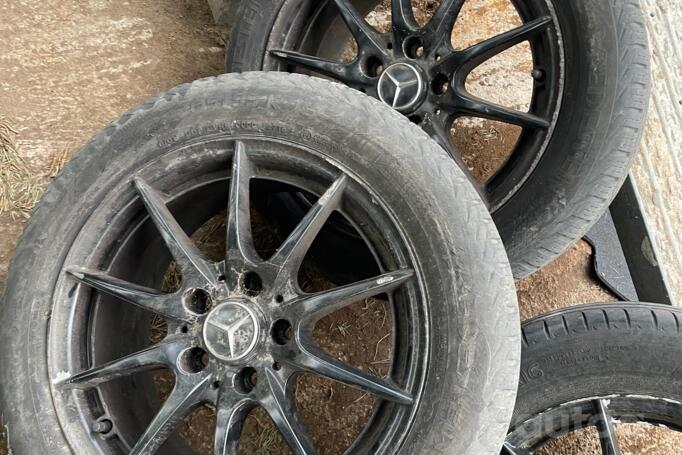 Mercedes, light alloy