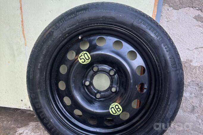 BMW atsarginis ratas, stamped steel