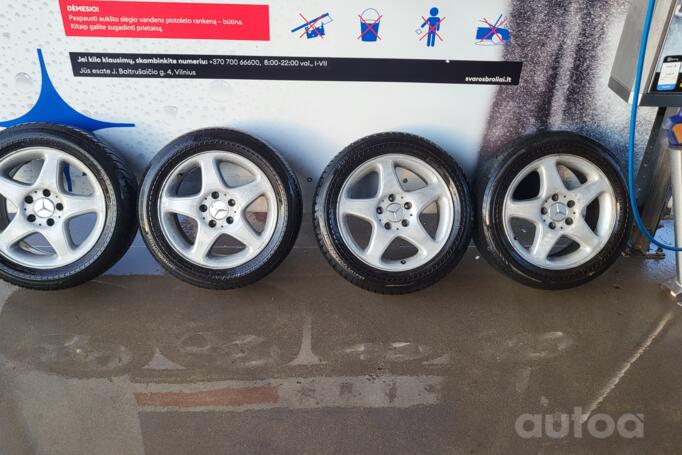 Mercedes benz, light alloy