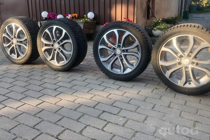 Mercedes, light alloy