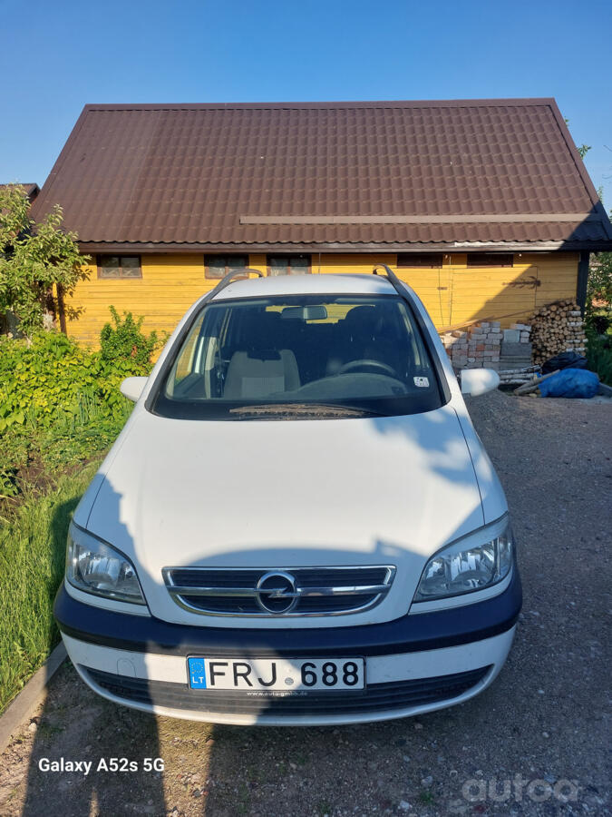 Opel Zafira A [restyling] Minivan 5-doors