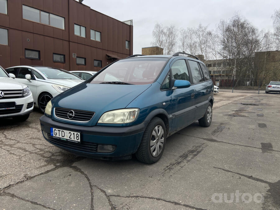 Opel Zafira A [restyling] Minivan 5-doors