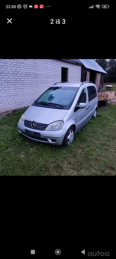 Mercedes-Benz Vaneo W414 Minivan