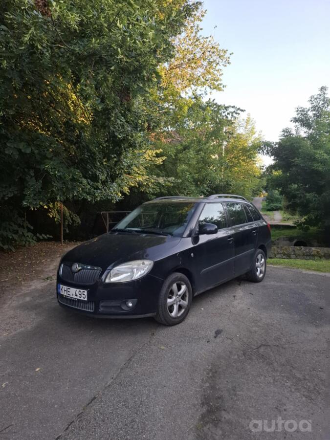 Skoda Fabia 2 generation [restyling]