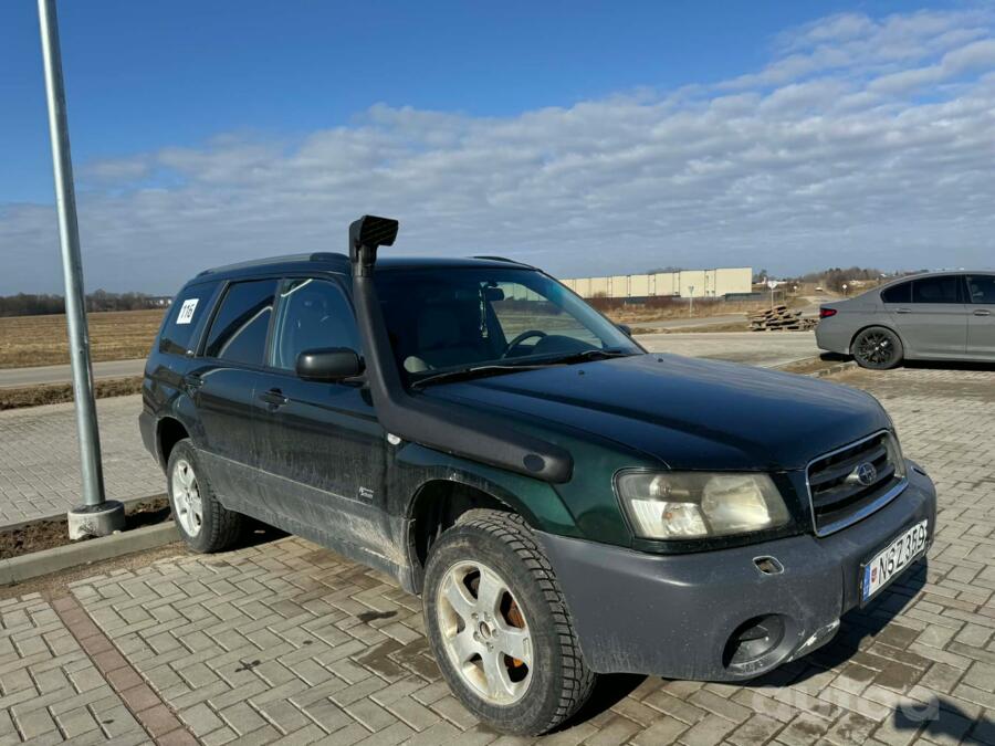 Subaru Forester 2 generation Cross Sports crossover 5-doors