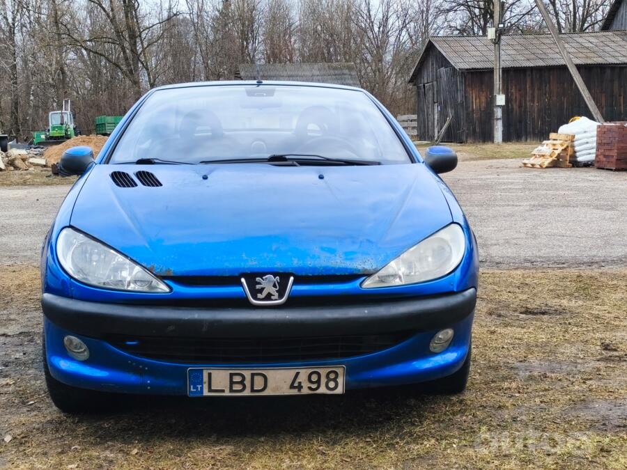 Peugeot 206 1 generation [restyling] CC cabriolet
