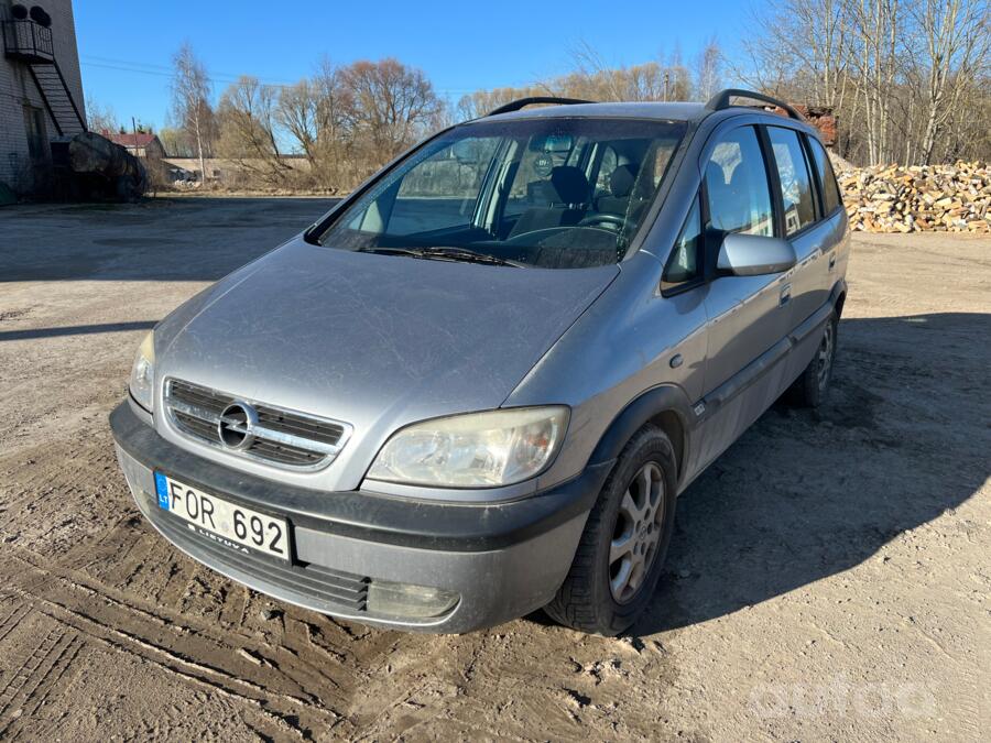 Opel Zafira A [restyling] Minivan 5-doors