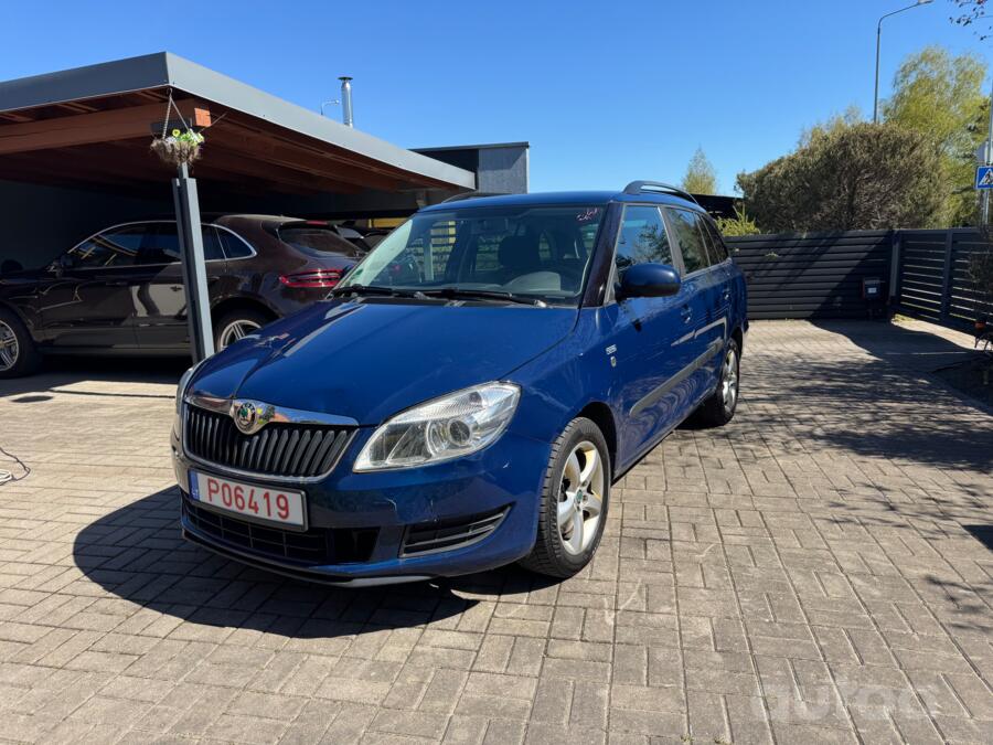 Skoda Fabia 2 generation [restyling]
