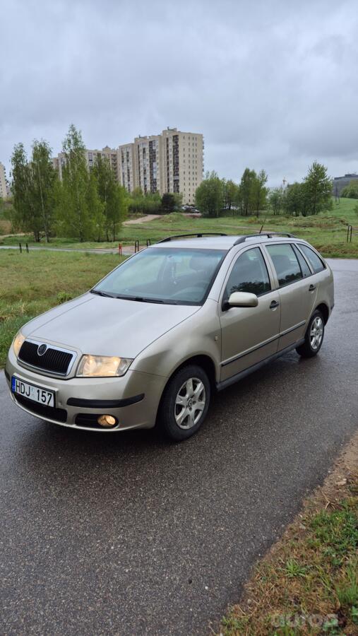 Skoda Fabia 1 generation [restyling]