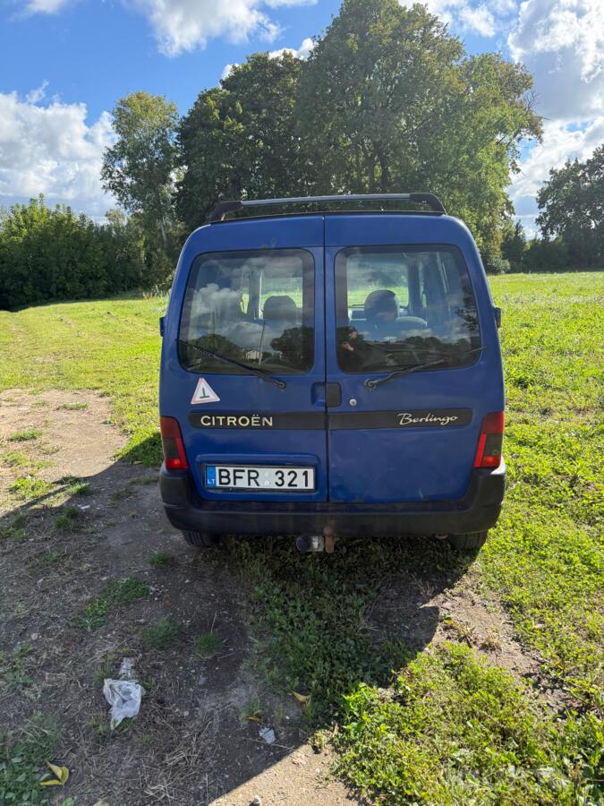 Citroen Berlingo 1 generation [restyling] First minivan