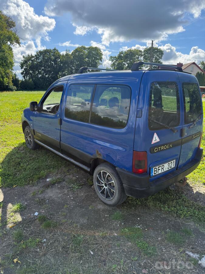 Citroen Berlingo 1 generation [restyling] First minivan