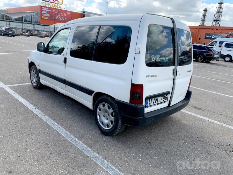 Peugeot Partner 1 generation [restyling]