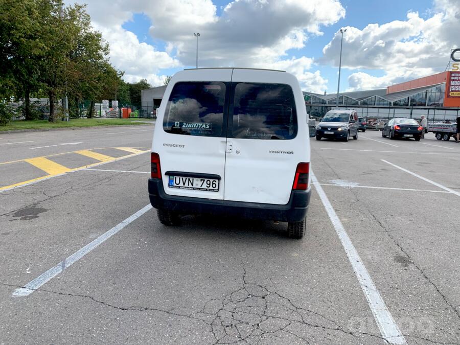Peugeot Partner 1 generation [restyling]