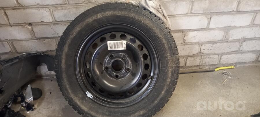 Vw mk 5 golfo  1 vnt, stamped steel