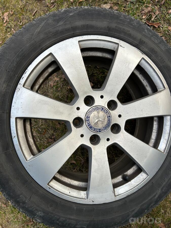 Mercedes, light alloy