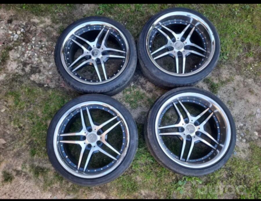 Corniche wheels, light alloy
