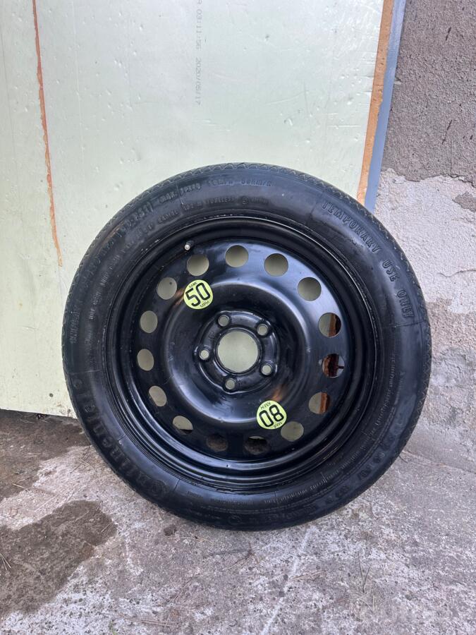 BMW atsarginis ratas, stamped steel