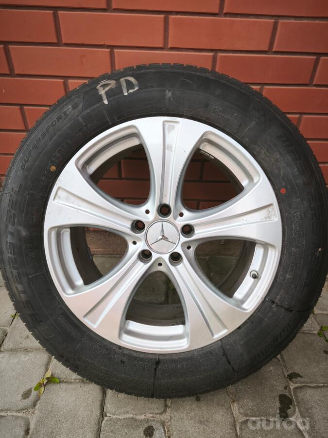 Mercedes, light alloy