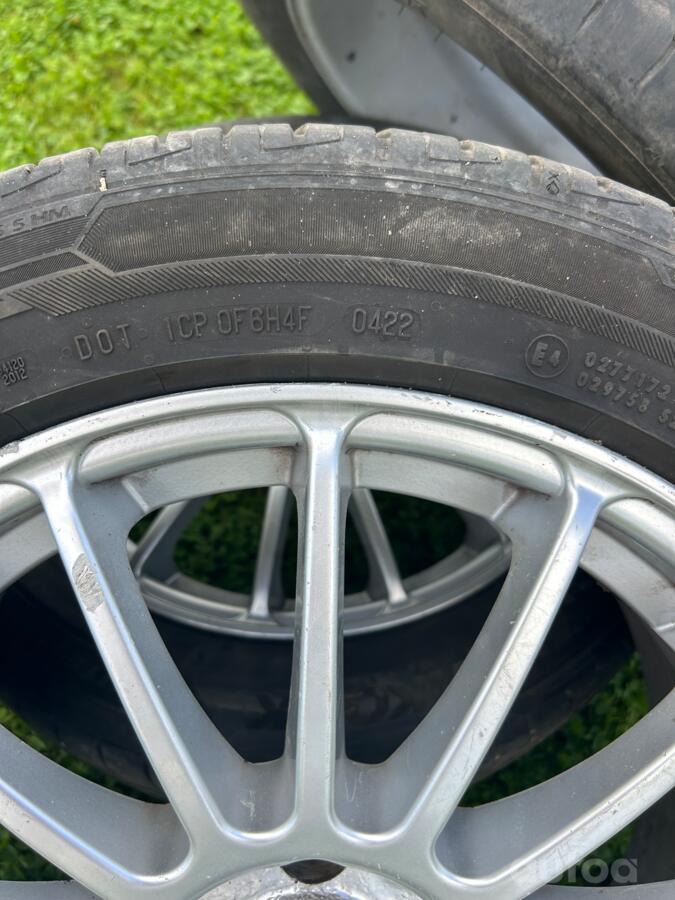 Mercedes, audi, wolksvagen, skoda ir kiti WAG grupes, light alloy