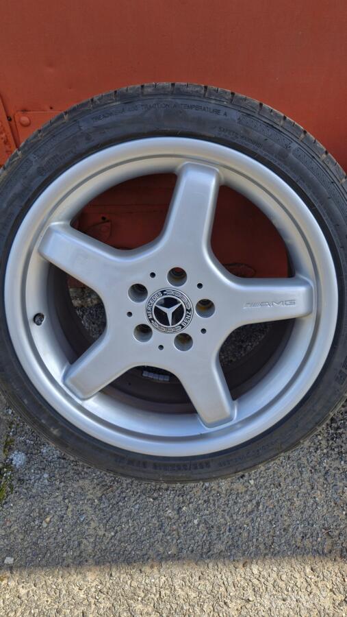 Mercedes benz, light alloy