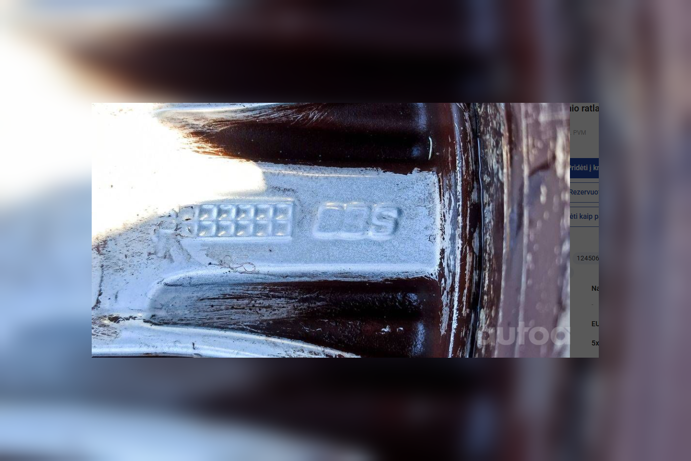 BBS, light alloy