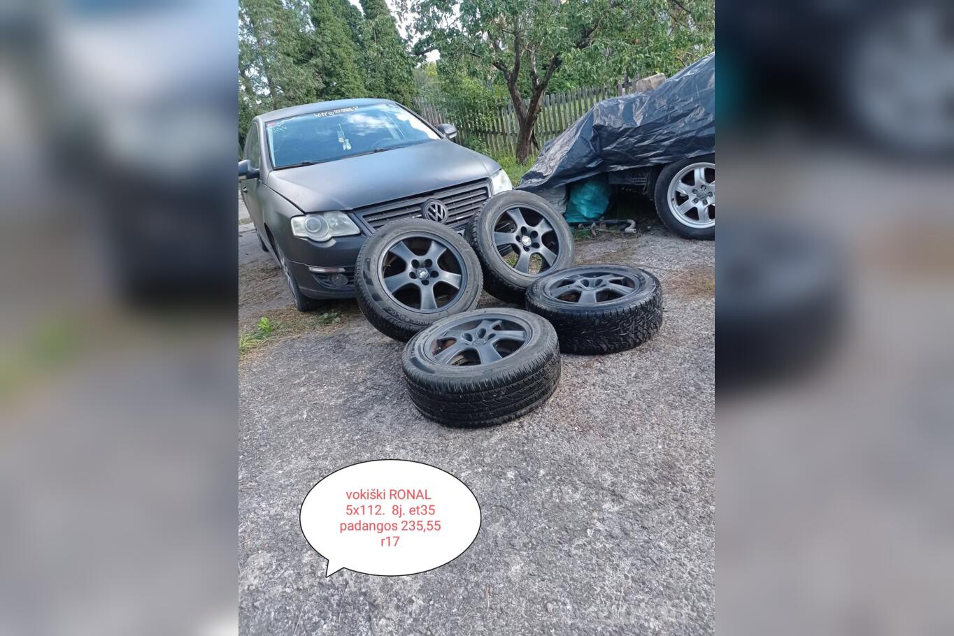 RONAL ratai R17, aliaj ușor