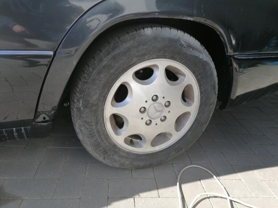 Mercedes, light alloy