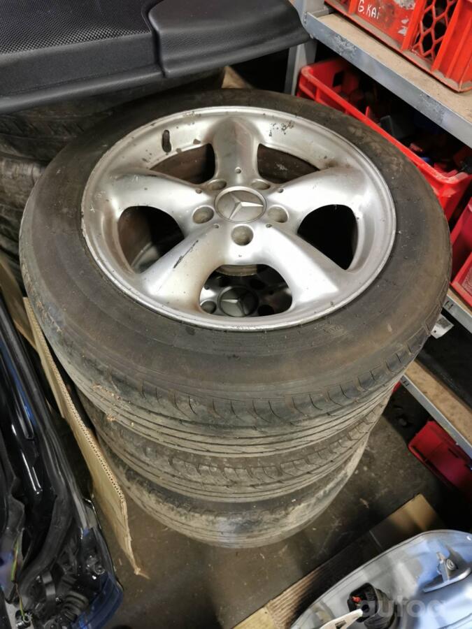 Mercedes, light alloy