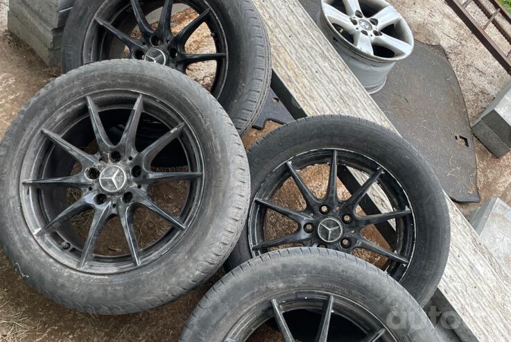 Mercedes, light alloy
